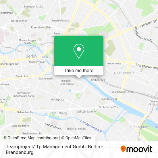 Teamproject/ Tp Management Gmbh map