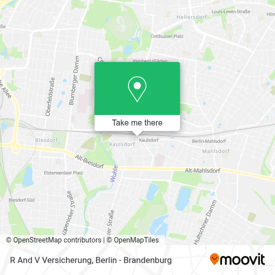 R And V Versicherung map