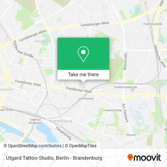 Utgard Tattoo-Studio map