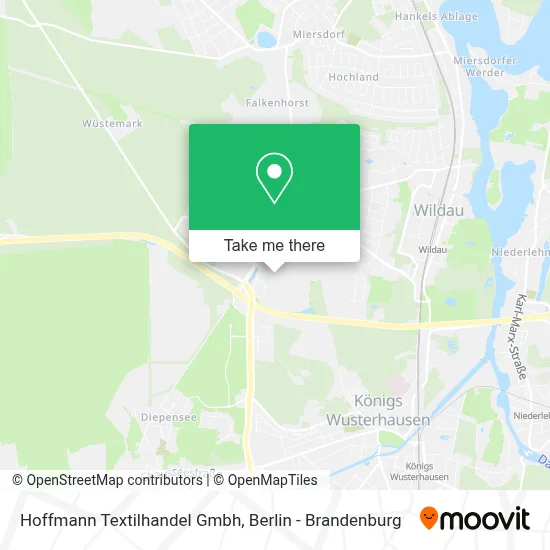 Hoffmann Textilhandel Gmbh map