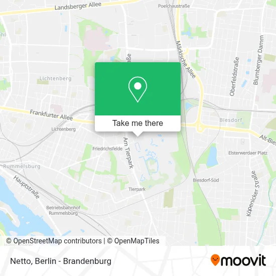 Netto map