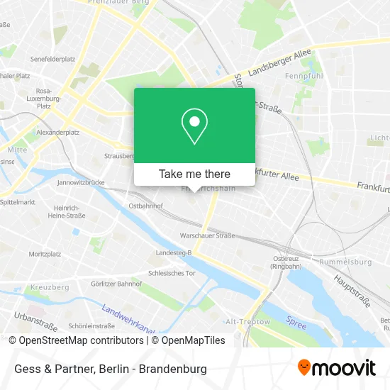 Gess & Partner map