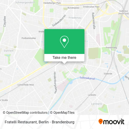 Ristorante Fratelli map
