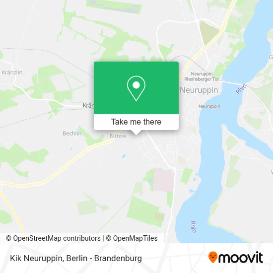 Kik Neuruppin map