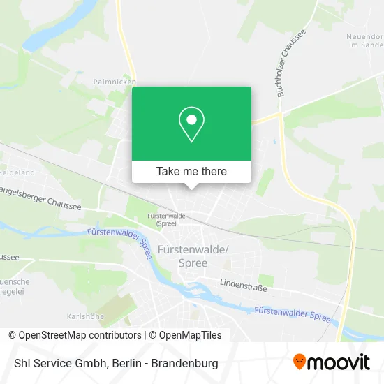 Shl Service Gmbh map