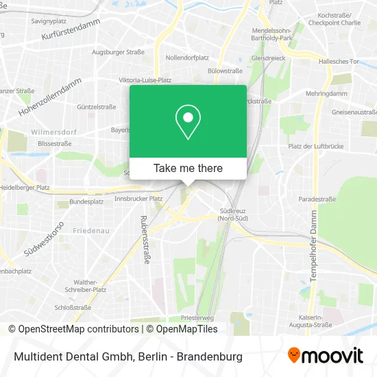 Multident Dental Gmbh map