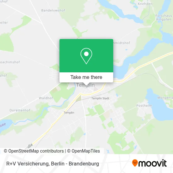 R+V Versicherung map