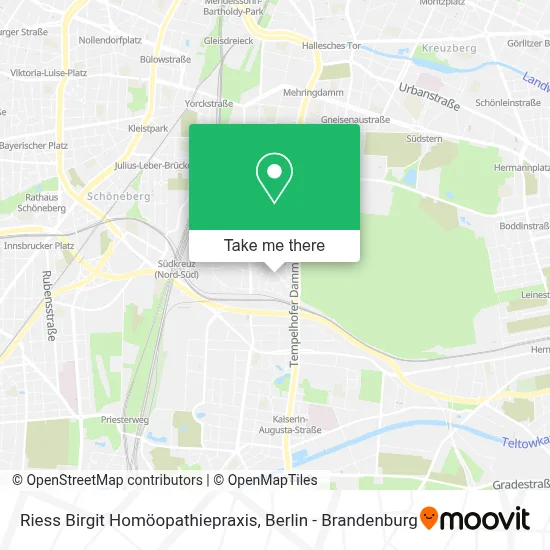 Riess Birgit Homöopathiepraxis map