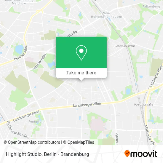 Highlight Studio map