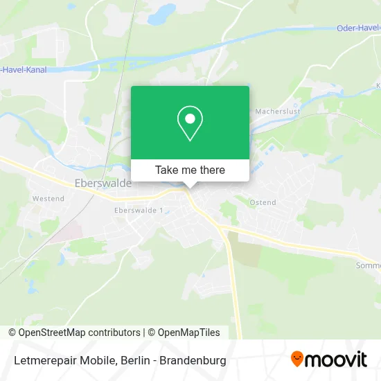 Letmerepair Mobile map