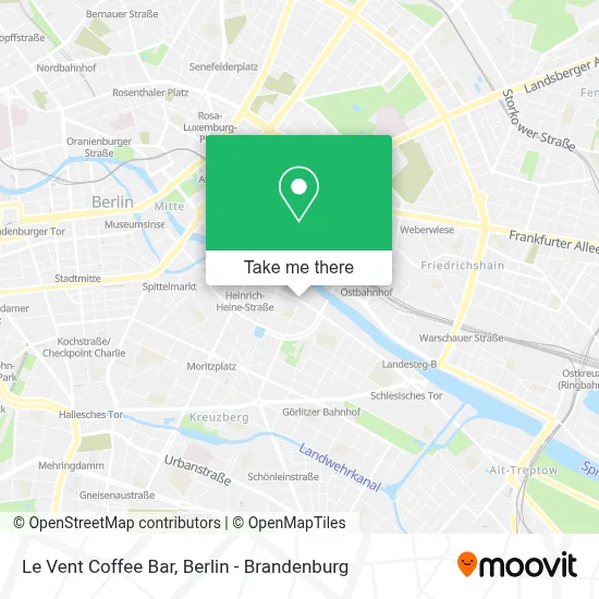 Le Vent Coffee Bar map