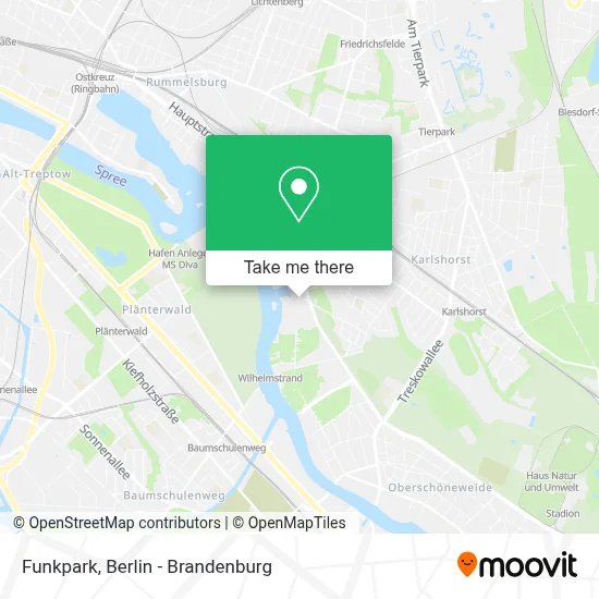 Funkpark map