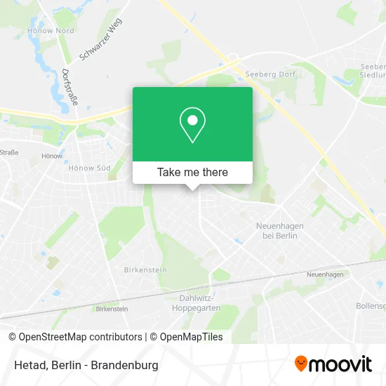 Hetad map