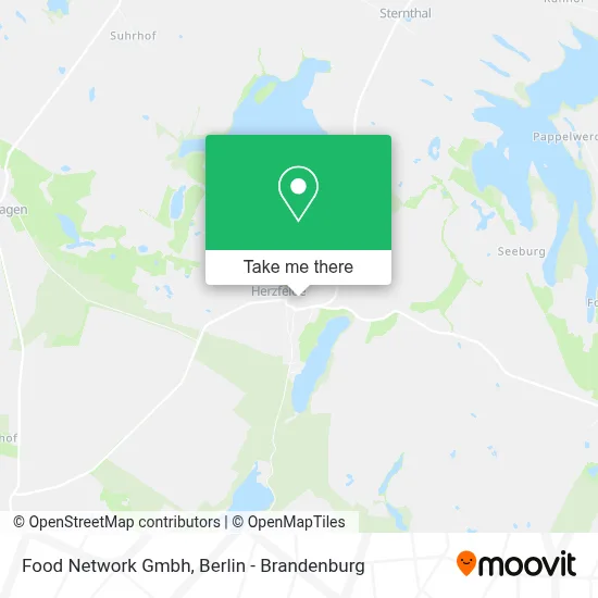 Food Network Gmbh map