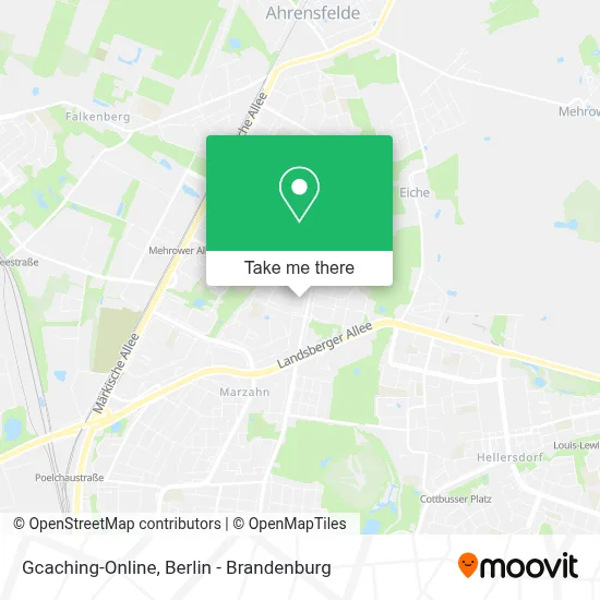Gcaching-Online map