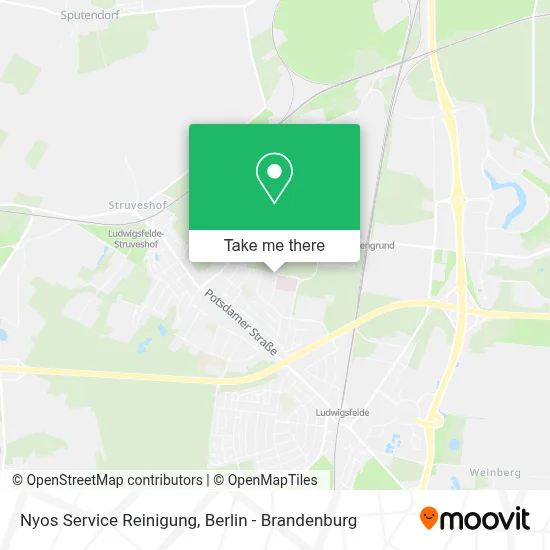 Nyos Service Reinigung map