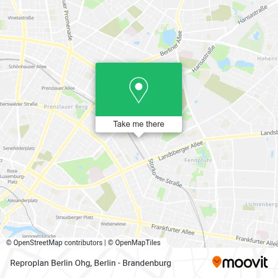 Reproplan Berlin Ohg map