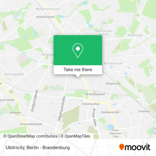 Ubitricity map