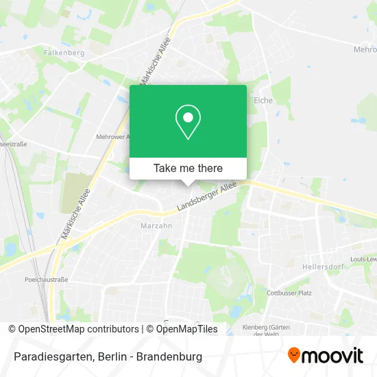 Paradiesgarten map