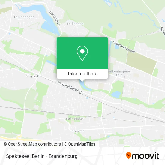 Spektesee map