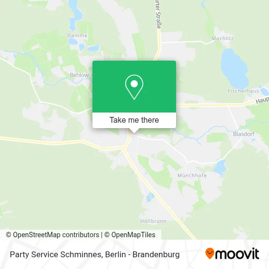 Party Service Schminnes map