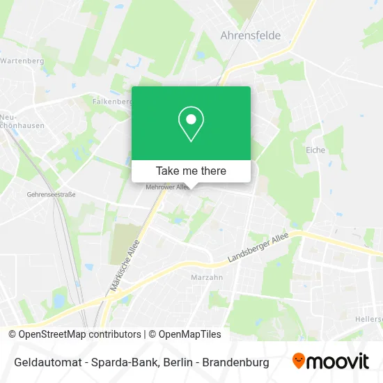 Geldautomat - Sparda-Bank map