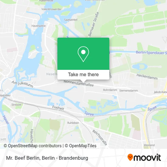 Mr. Beef Berlin map