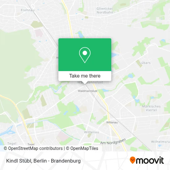 Kindl Stübl map