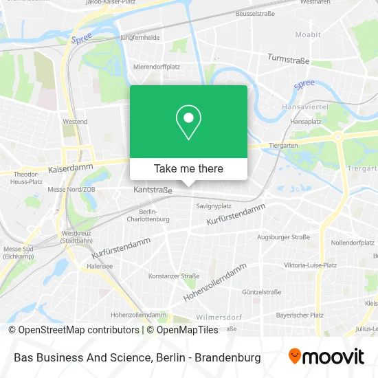 Bas Business And Science map