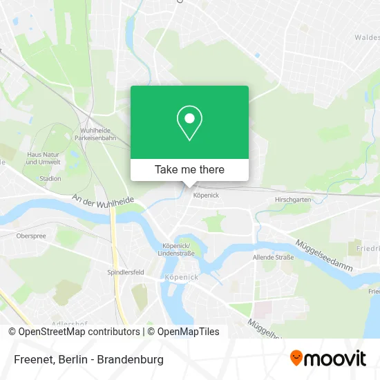 Freenet map