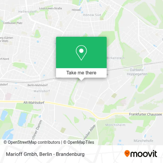Marioff Gmbh map