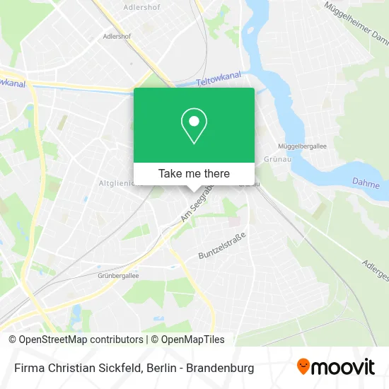 Firma Christian Sickfeld map