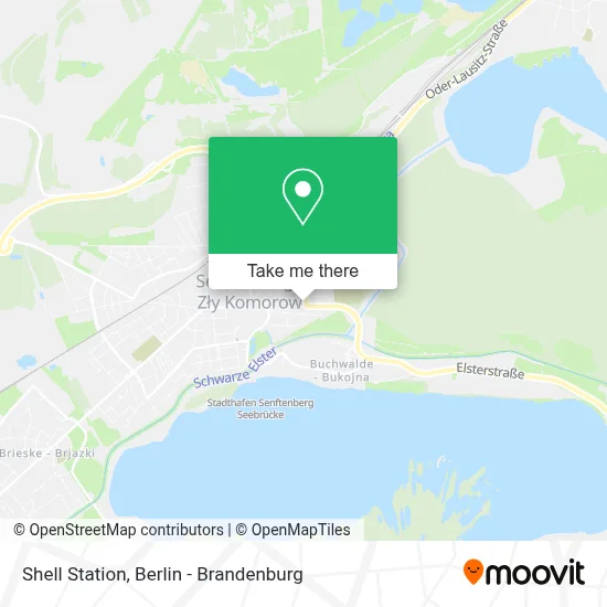 Shell Station map