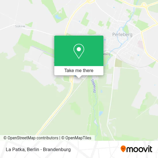 La Patka map