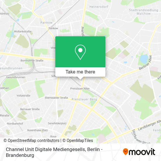 Channel Unit Digitale Mediengesells map