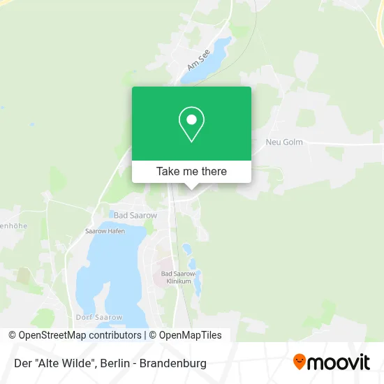 Der "Alte Wilde" map