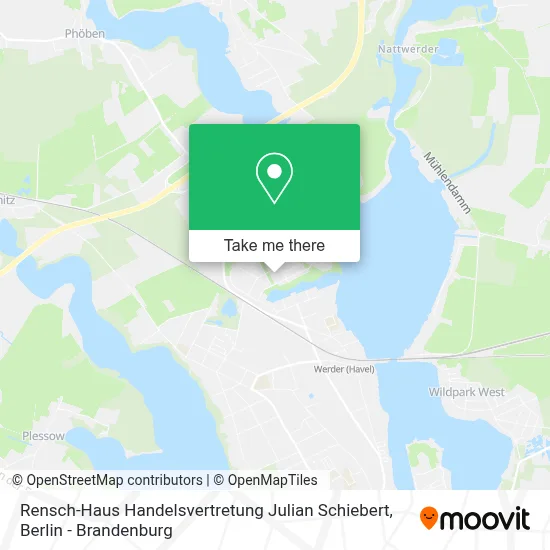 Rensch-Haus Handelsvertretung Julian Schiebert map