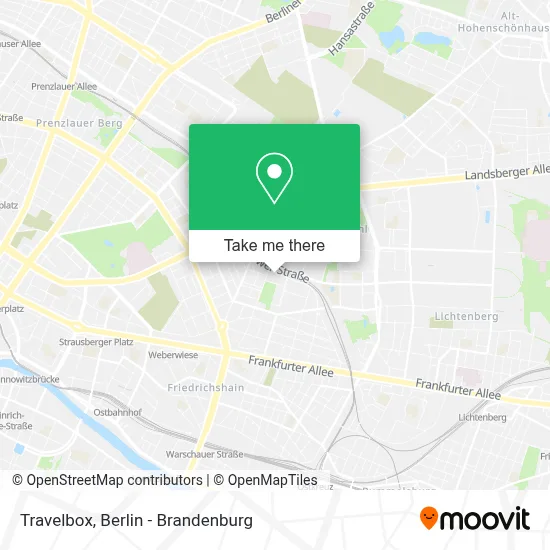 Travelbox map