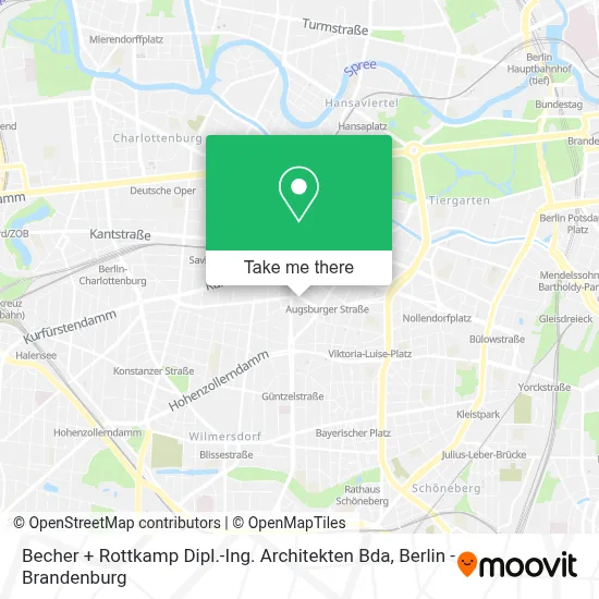Becher + Rottkamp Dipl.-Ing. Architekten Bda map