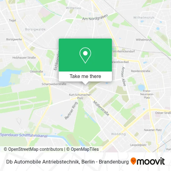 Db Automobile Antriebstechnik map