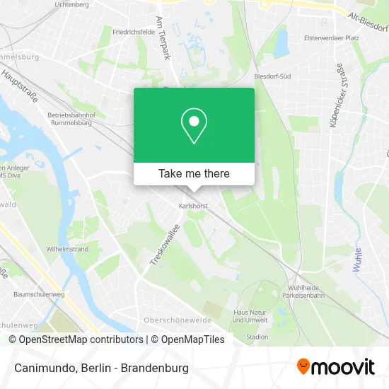 Canimundo map