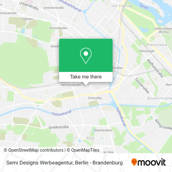 Semi Designs Werbeagentur map