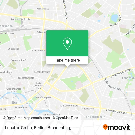 Locafox Gmbh map