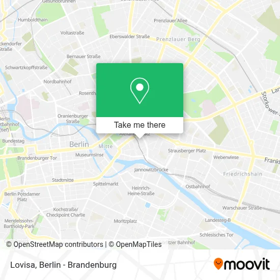 Lovisa map
