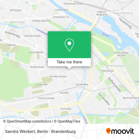 Sandra Weckert map