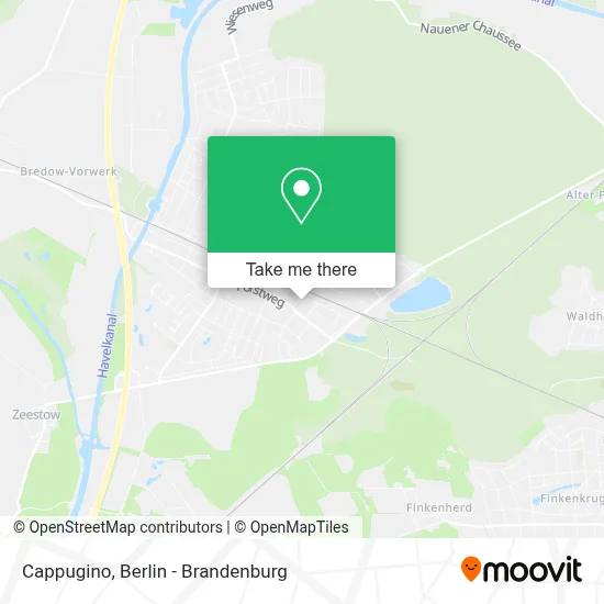 Cappugino map