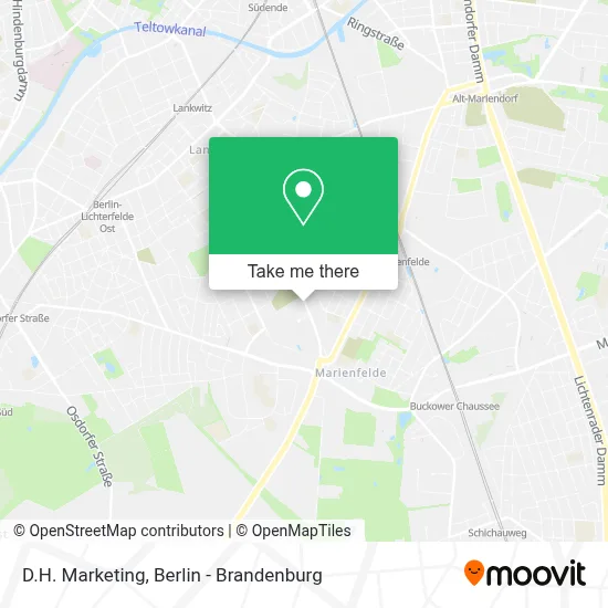 D.H. Marketing map