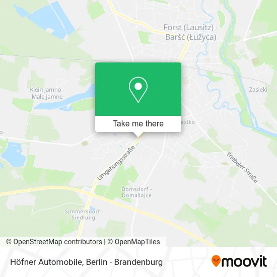 Höfner Automobile map