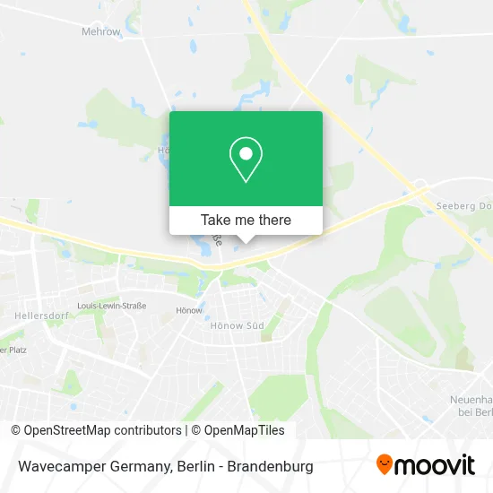 Wavecamper Germany map