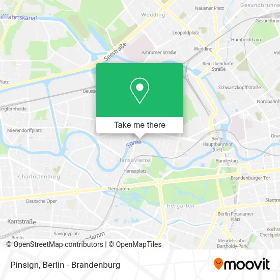 Pinsign map